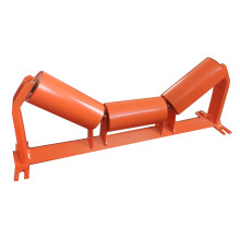 Material handling system belt conveyor Standard Troughing Steel Carrier Conveyor Roller stations